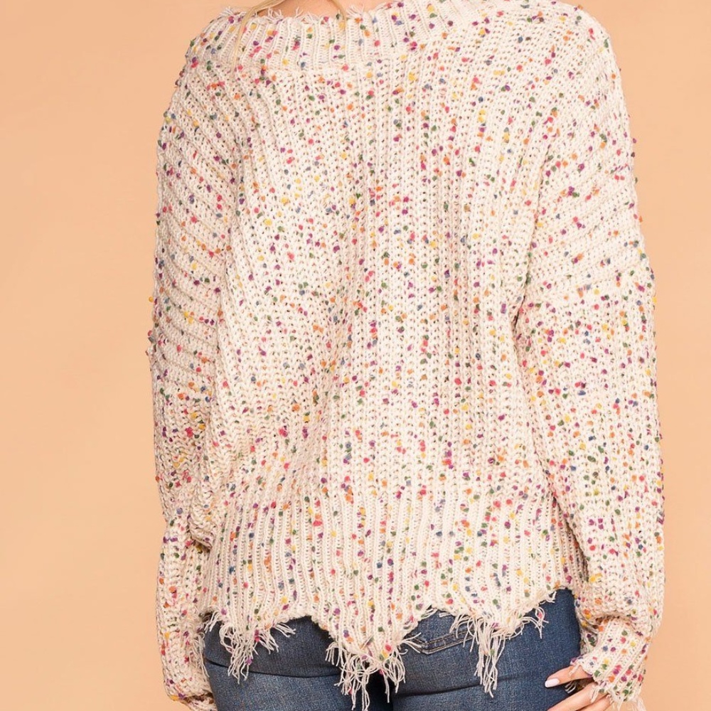 POPCORN SWEATER womens cozy comfy casual - Picture 2 of 3